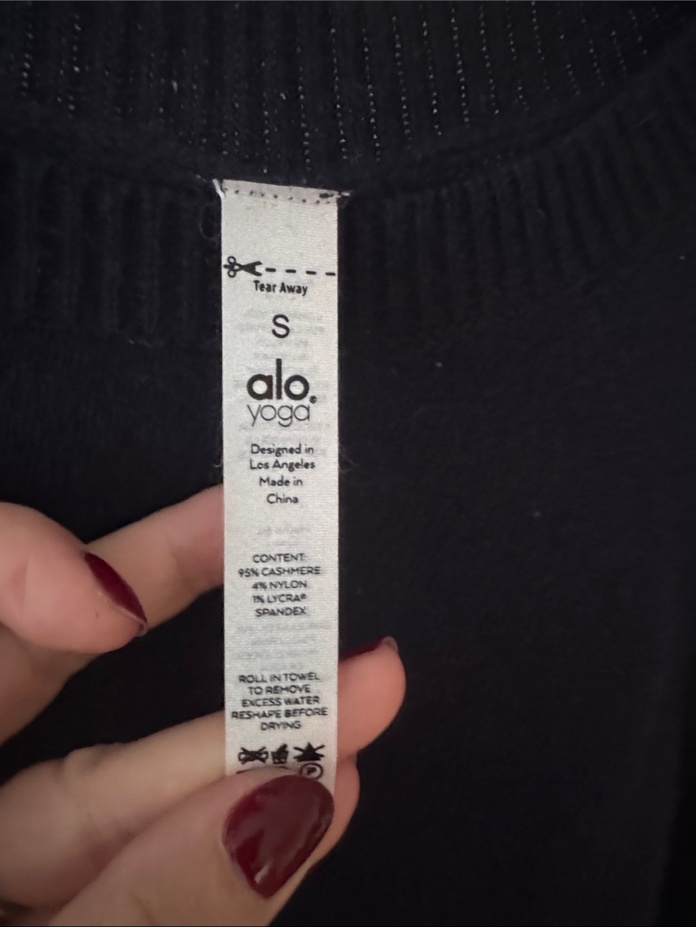 Alo cashmere crewneck - Picture 2 of 2